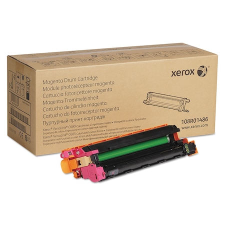 Xerox Drum Unit, 40,000 Page-Yield, Magenta 108R01486